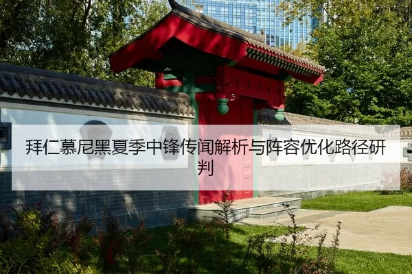 拜仁慕尼黑夏季中锋传闻解析与阵容优化路径研判